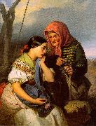  Alajos Gyorgyi  Giergl Consolation A oil painting picture wholesale